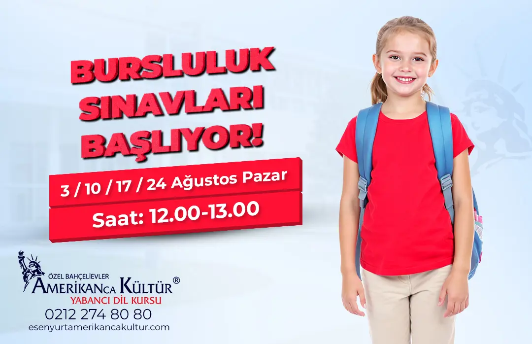 Junior Bursluluk Sınavı Başlıyor