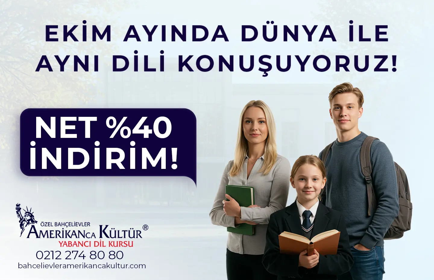 Ekim Ayında Dünya ile Aynı Dili Konuşuyoruz!
